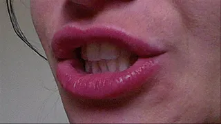 biting, biting fingers, leaving a trail, sharp fangs, tongue, drooling, biting, mouth fetish, face, fetish biting***