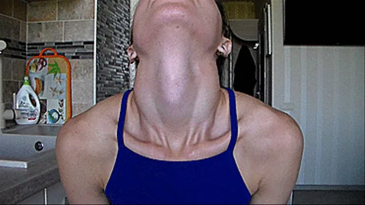 long, thin neck, Adam's apple, price reduced!!!