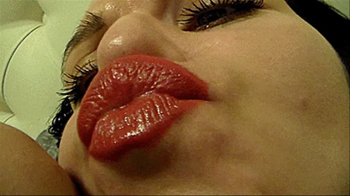 clip order: your lips are sweet as honey, I love your plump lips, your smelling lipstick, make your lips feminine and sexy, I like your videos and your beautiful lips, miss my dear