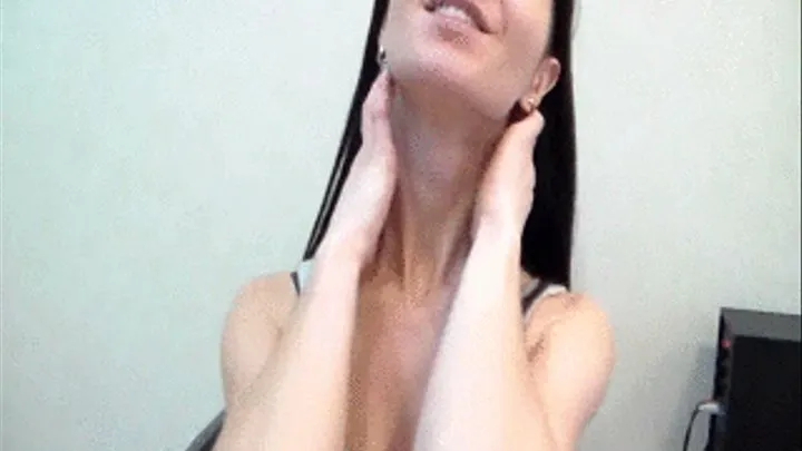 congratulations on the new year my dear lovers of my Adam's apple and my long neck) all you erotic and sexy like my neck, I picked up the best for you in this video!