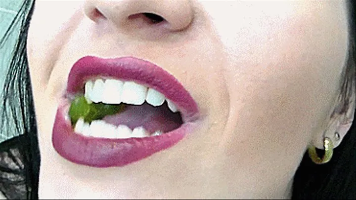 order: airy lips miss love, burgundy lipstick and your gorgeous smile, that's all I need from you in the video, show your tongue, long and sharp, oh yeah he's so exciting me, my fetish is a wet mouth and wet your long language!