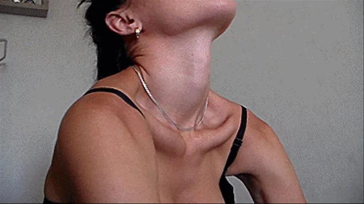 elegant Adam's apple