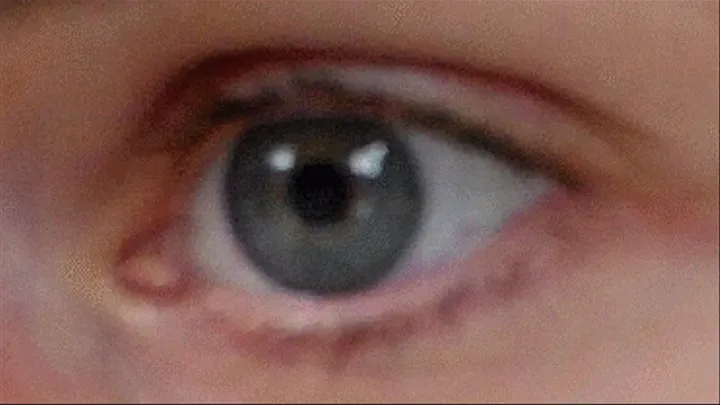 take a picture of your eyes close to the camera