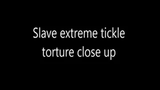 Slave extreme tickle close up