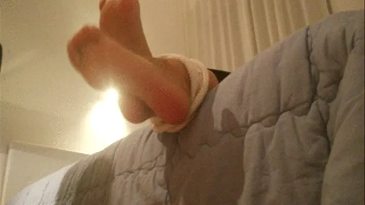 Very sensitive perfect feet hard tickling