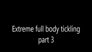 Extreme full body tickling part 3