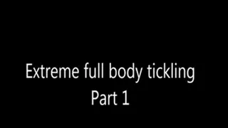 Extreme full body tickling part 1