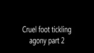 Cruel foot tickling agony part 2