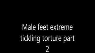 Male feet extreme tickling part 2