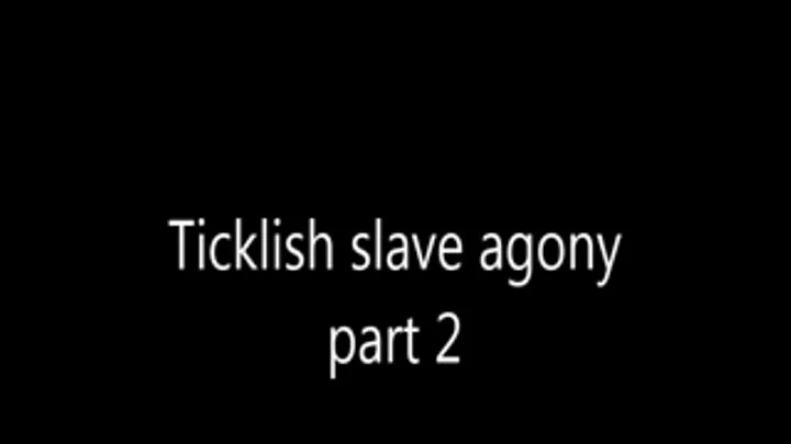 Ticklish slave agony Part 2