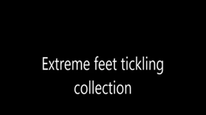 Extreme feet tickling collection