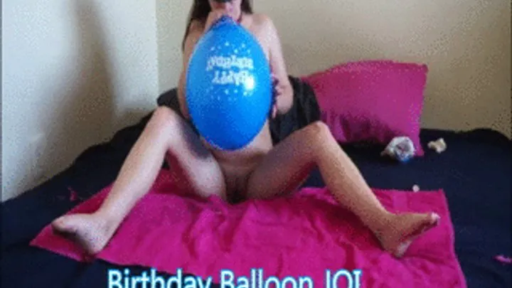 Birthday Balloon JOI