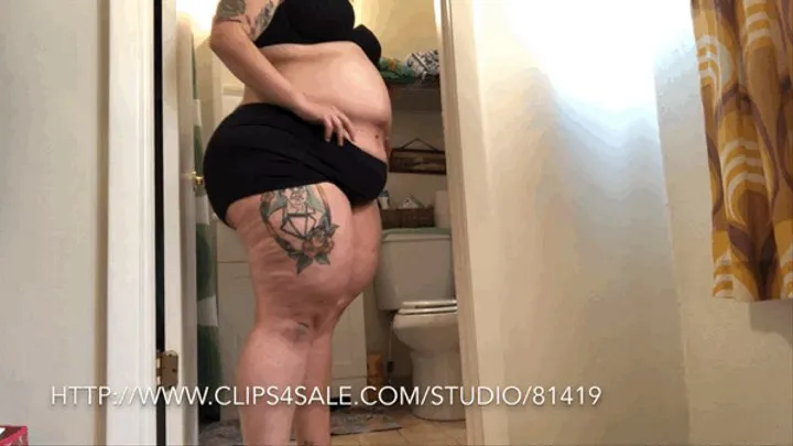 Weight Gain Updates: Small Bathroom Comparison!