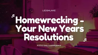 Homewrecker - New Years Resolutions MP3 Audio - LeighLake