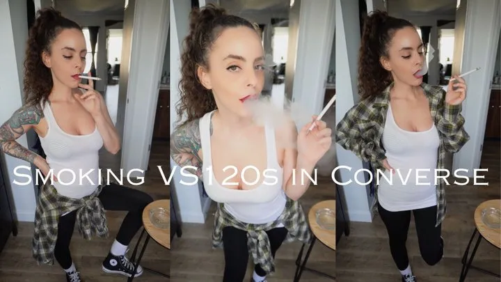 Smoking VS120s in Converse