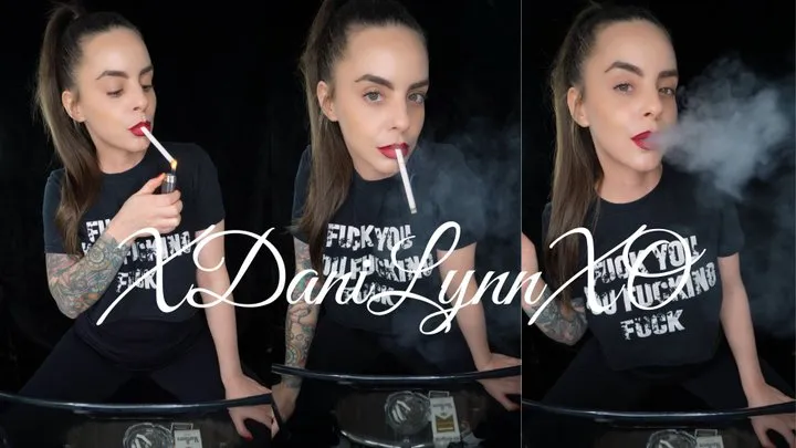 Smoking in FU Shirt