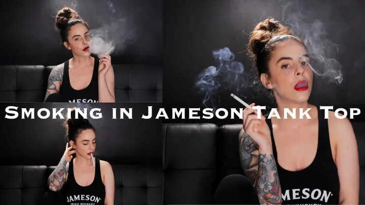Smoking in Jameson Tank Top