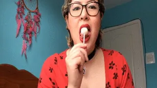 Lollipop licking