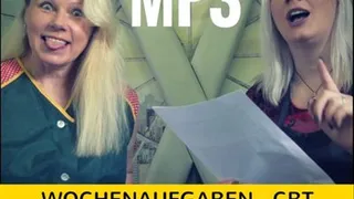 Wochenaufgaben für deinen Schwanz MP3