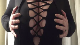 Unlace My Massive MILF Tits