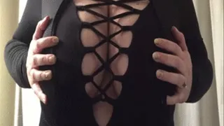 Busty Lace up Boobs