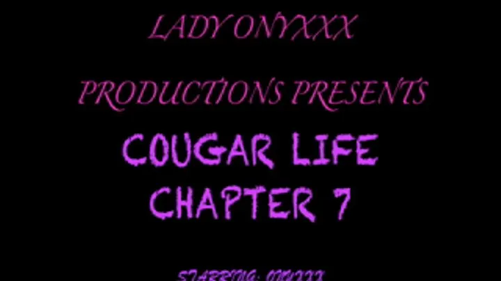 Life Of A Cougar