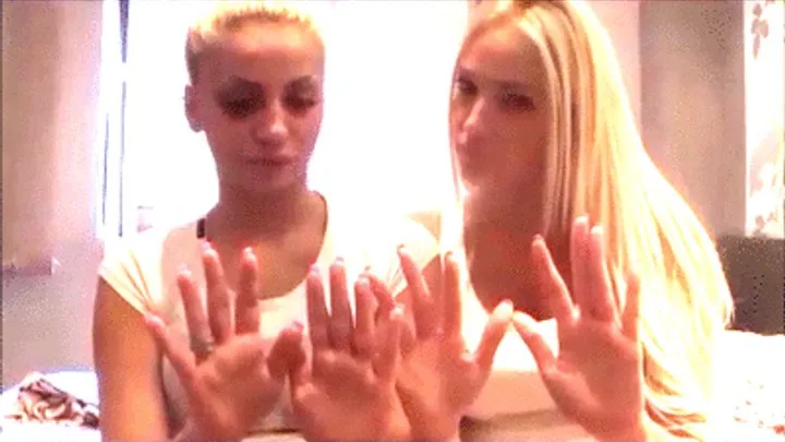 HAND COMPILATION FROM BLONDES !!!