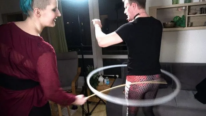 b Sissification Workout - Cane Dance - FEMDom