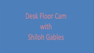 Floor Cam. Polka-Dot Socks