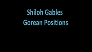 Shiloh Practices Gorean Pleasure Slave Positions
