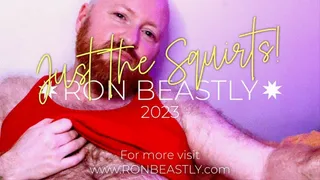 Just The Squirts - FTM trans man wanking in bed