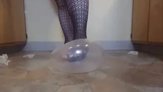 Clear Balloon Foot Play