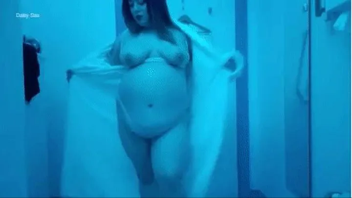 Blue Light Chubby Float & Cum