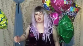 Stroke To Mylar Destruction & Helium Voice JOI