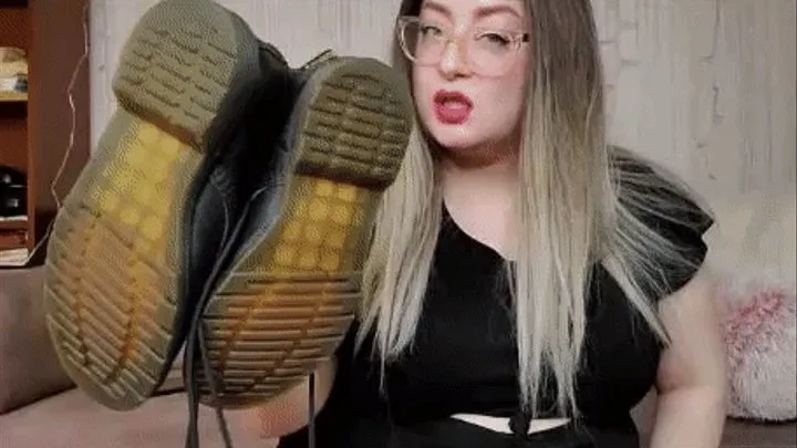 Smell & Lick My Stinky Boots & Socks - BBW Boot Domination