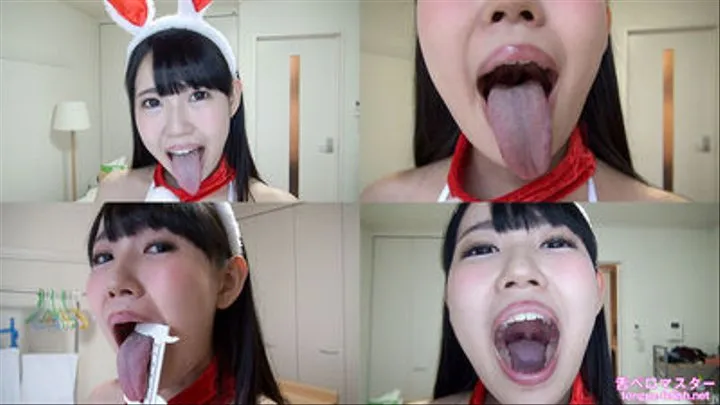 Riko - Long Tongue and Mouth Showing