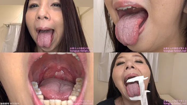 Kimika Ichijo - Erotic Long Tongue and Mouth Showing