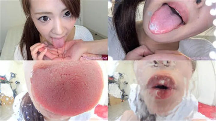 Miyuki Sakura - Smell of Her Long Tongue and Spit Part 1
