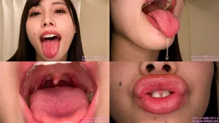 Mai Arisu - Erotic Long Tongue and Mouth Showing