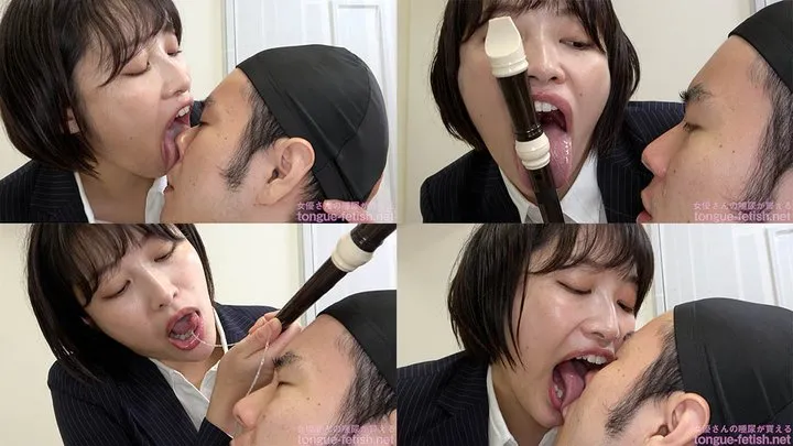 Miki Sunohara - School Teacher Punishes bad student by Extermely Hard Face Nose Licking