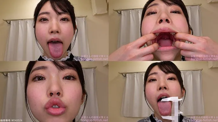 Hikaru Minazuki - Erotic Tongue and Mouth Showing