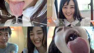 Emiri - Enjoy Smell of Her Long Tongue and Spit Part 1