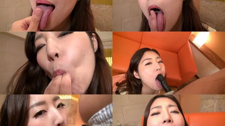 Karin - Sticky Dildo Licking and Sucking