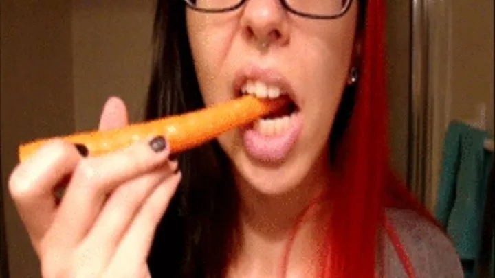 Clumsy Carrot Crunching