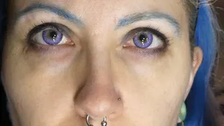 Staring Into Purple Eyes