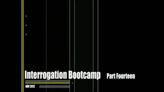Interrogation Bootcamp - V1 part 14