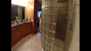 POV Satin in the Shower
