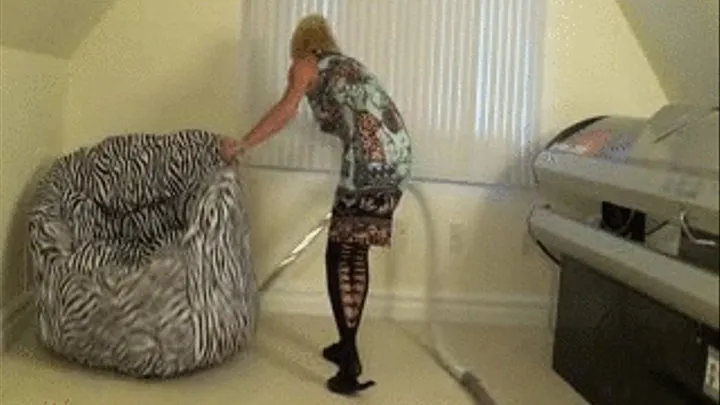 Aunt Erica's Vacuuming Tease