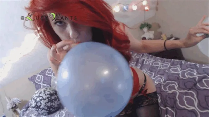 Blowing up 2 balloons at once