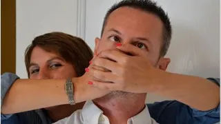 Czech spy woman executes a trafficker with his crual hands (Jana & Jemo)